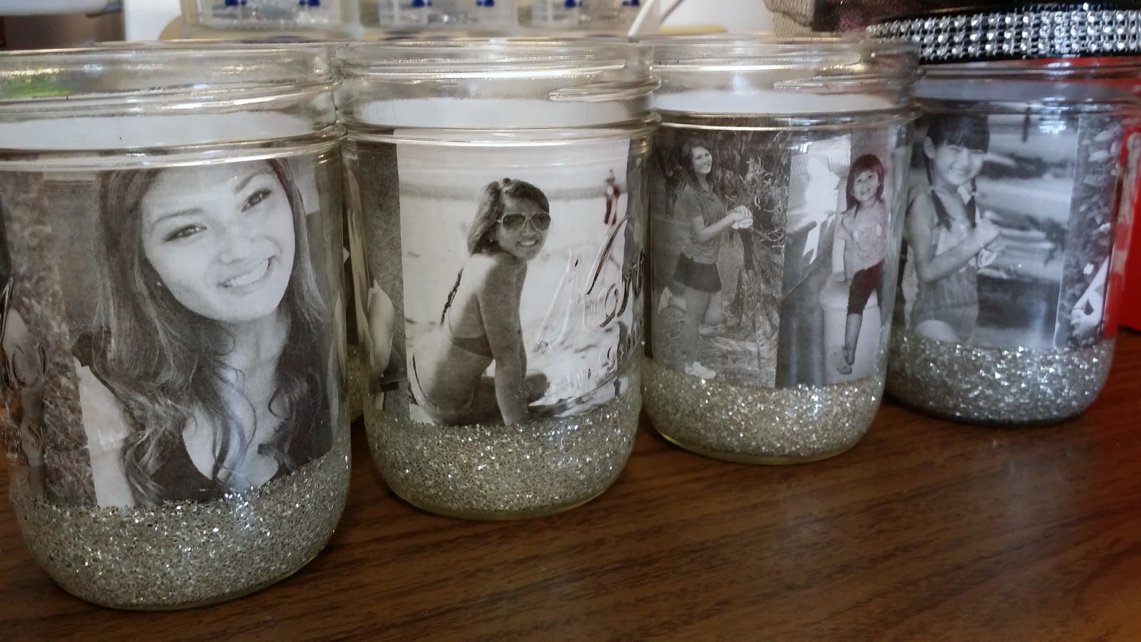 jus random... Mason Jar Centerpiece