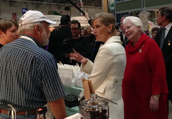 Sophie, Countess of Wessex visited the 93 rd annual Royal Agricultural Winter Fair in Toronto 