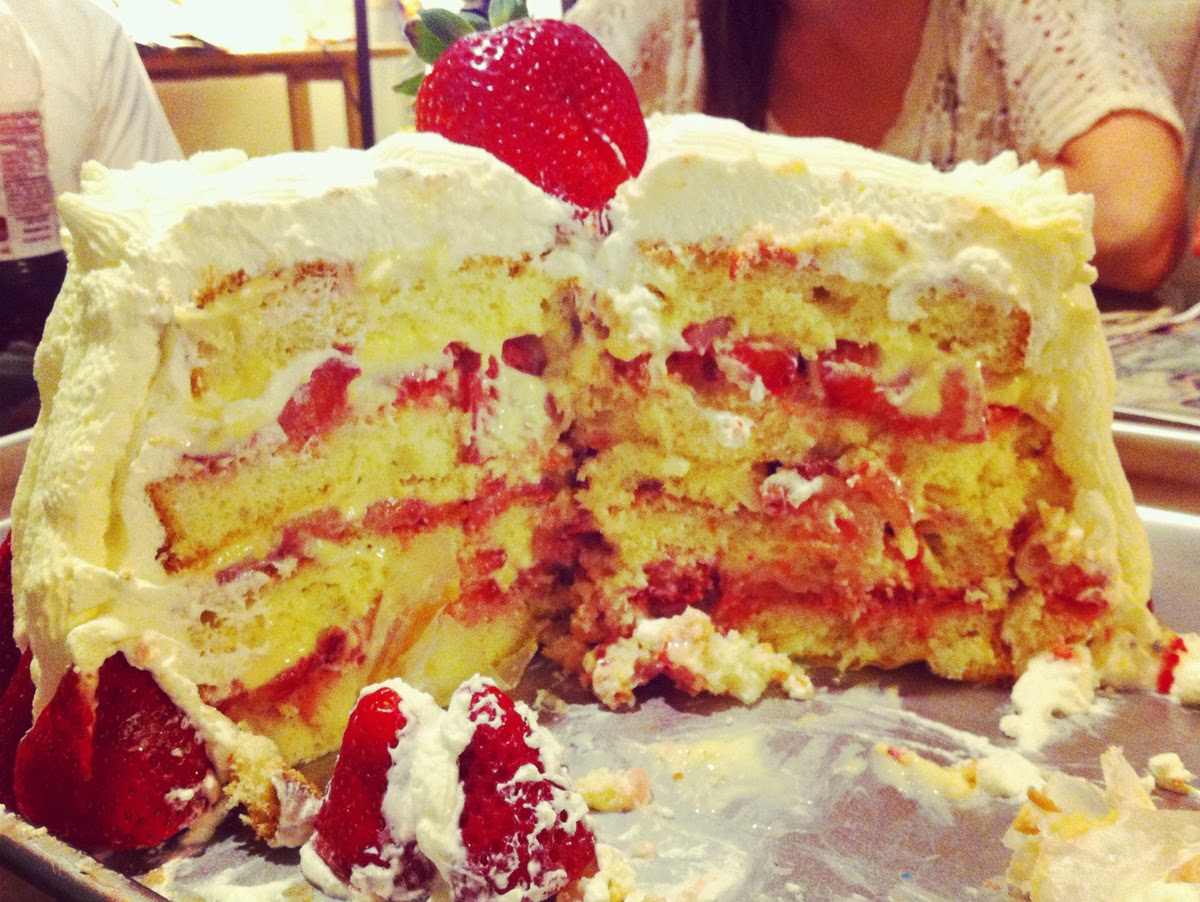 How To Make Strawberry Cassata Cake How To Make Strawberry Cassata Cake