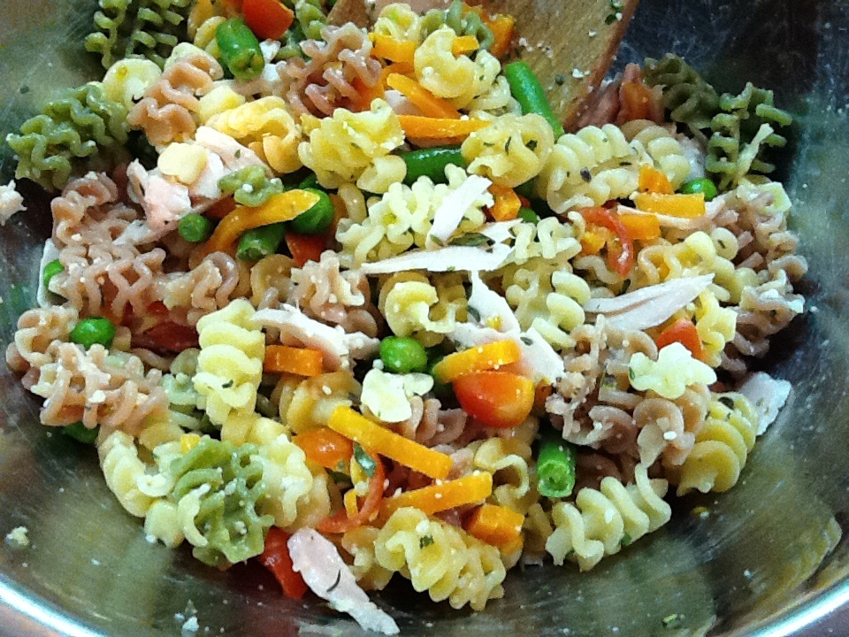 Tricolor Pasta
