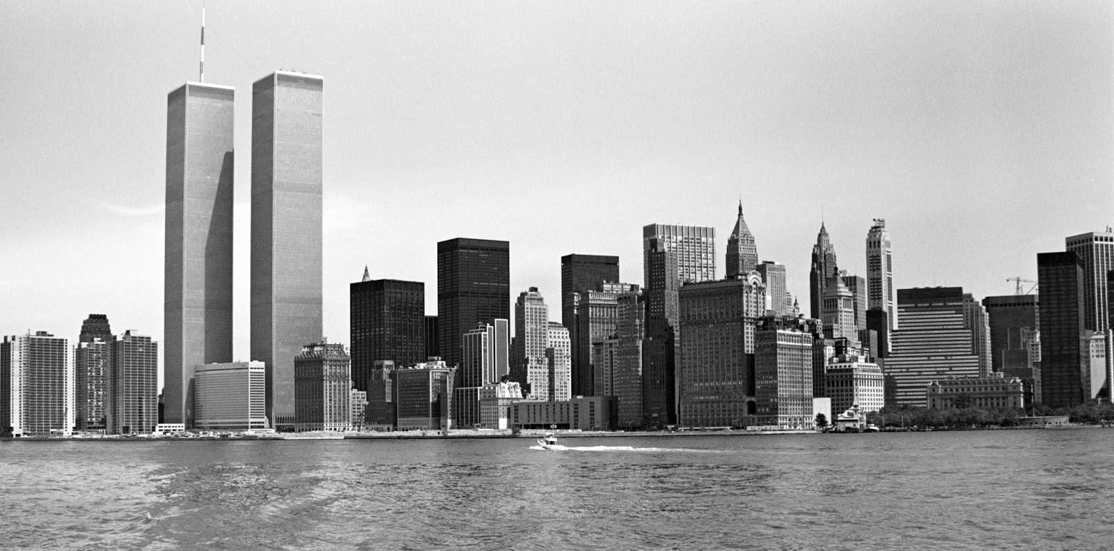New York City Skyline Classic B&W Photographs of the Early 1970s