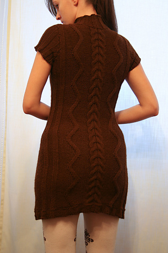 Туніка-сукня з довгими або короткими рукавами