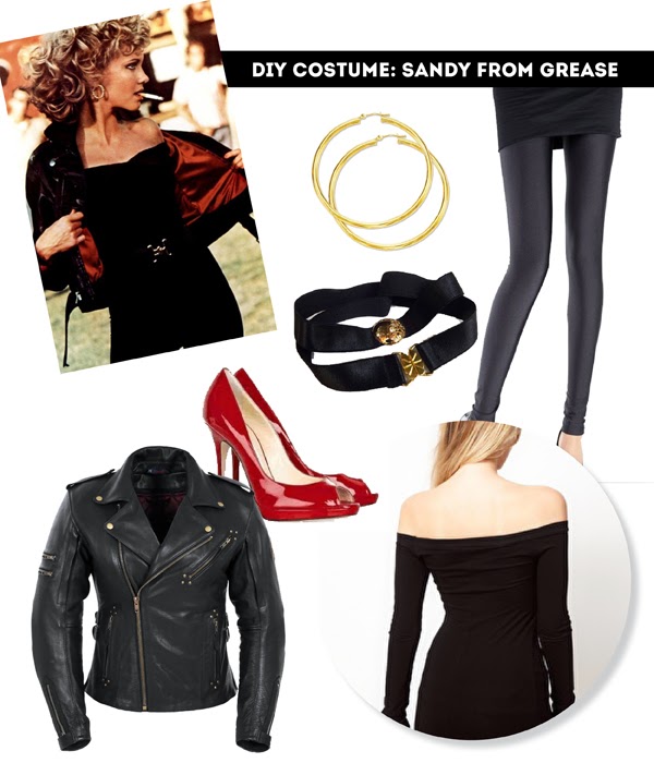 sandy from grease halloween costume