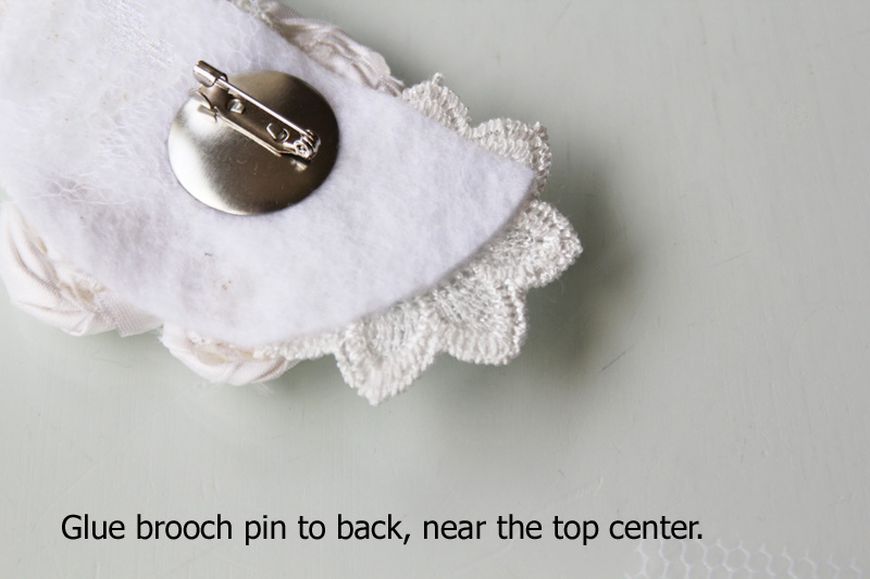 Rolled Silk Flower Brooch Tutorial girl. Inspired.