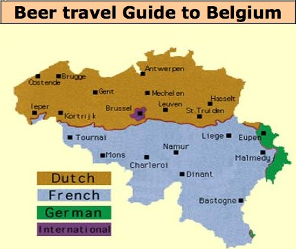 i love that this map is titled as a beer guide map