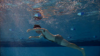 Don Draper swimming