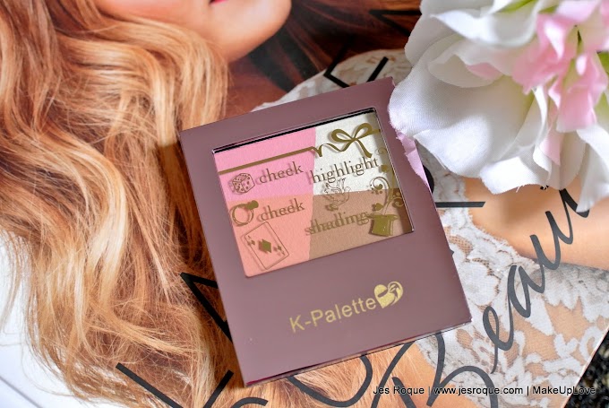 K-Palette 1Day Magic 3D Palette: Blush, Highlight and Contour in One!