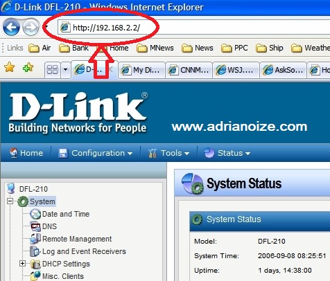 Cara Mengganti Password Wi-Fi D-Link DFL-210 Cara_Mengganti_Password_WiFi_D-Link