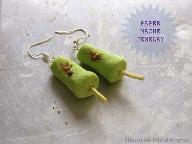 Paper Mache Jewelry DIY paper Mache