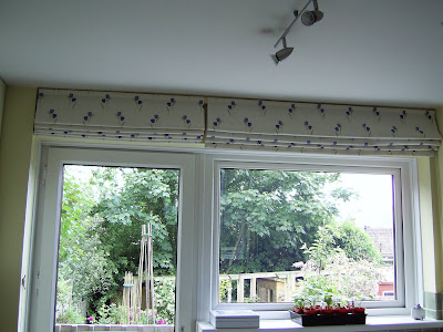 Roman Blinds Roman blinds for awkward spaces.