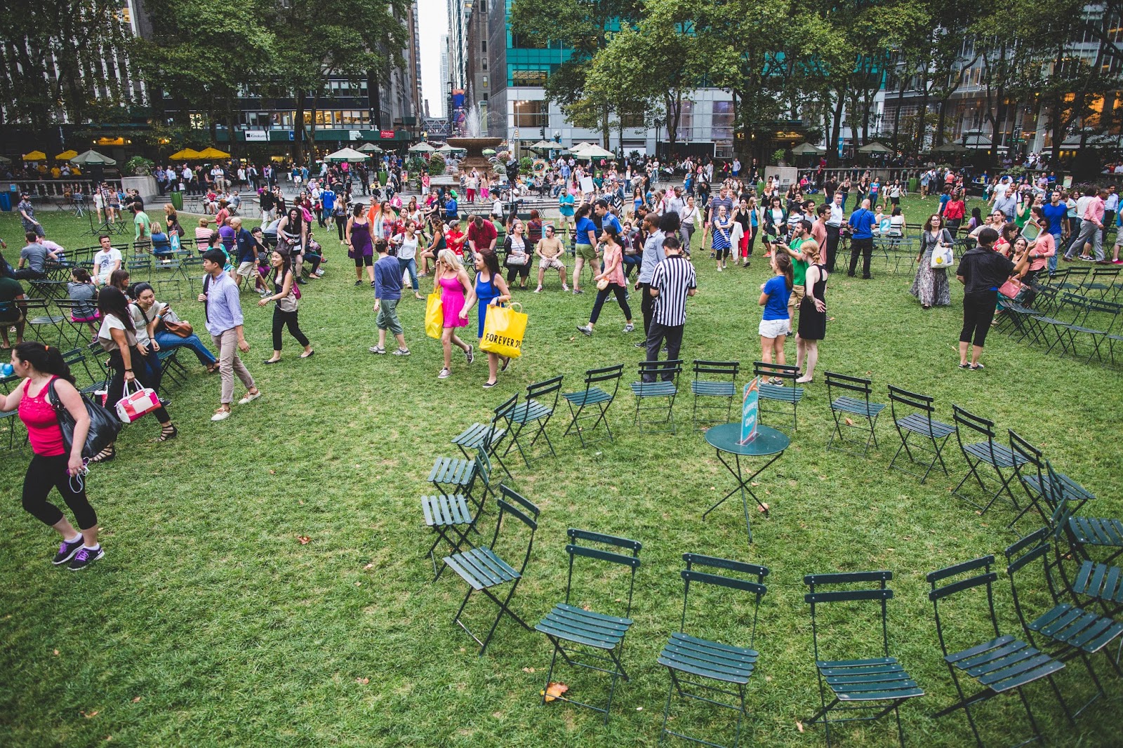 Bryant Park Blog: Musical Chairs 2013