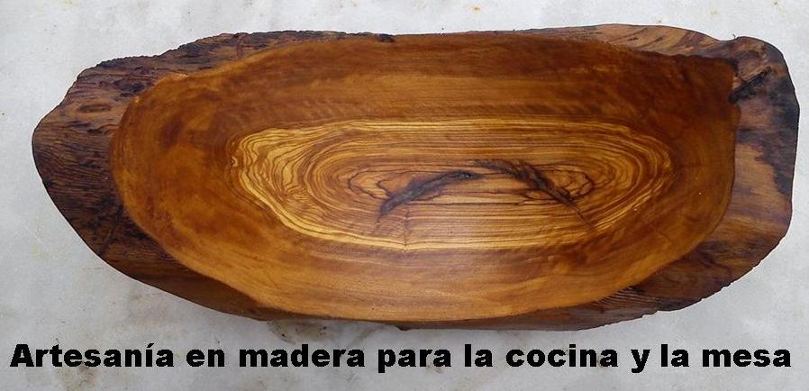 Artesanía en madera para la cocina y la mesa