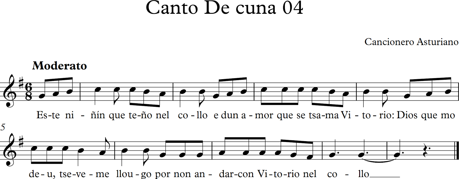 Descubriendo la Música. Partituras para Flauta Dulce o de Pico.: Canto