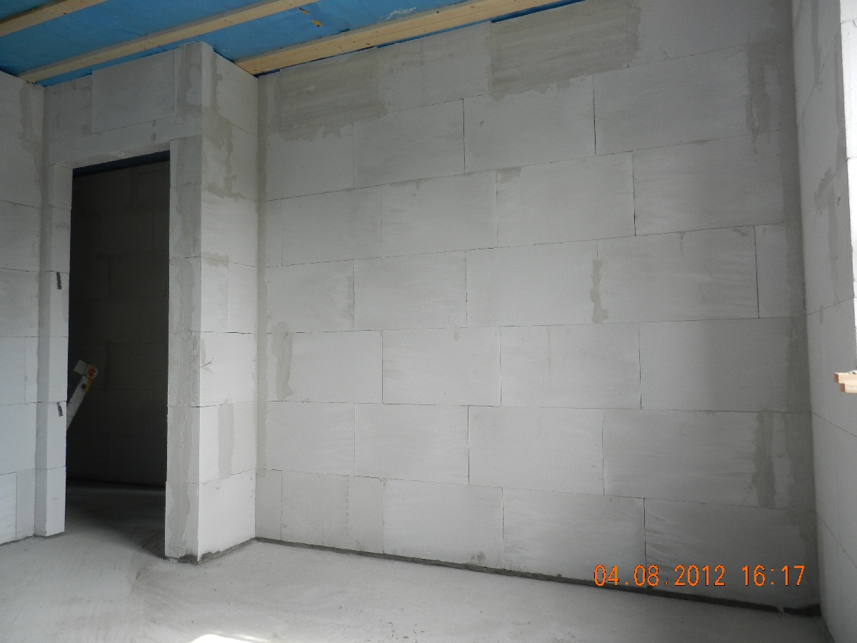 Team Massivhaus Bautagebuch 2012: Innenwände DG