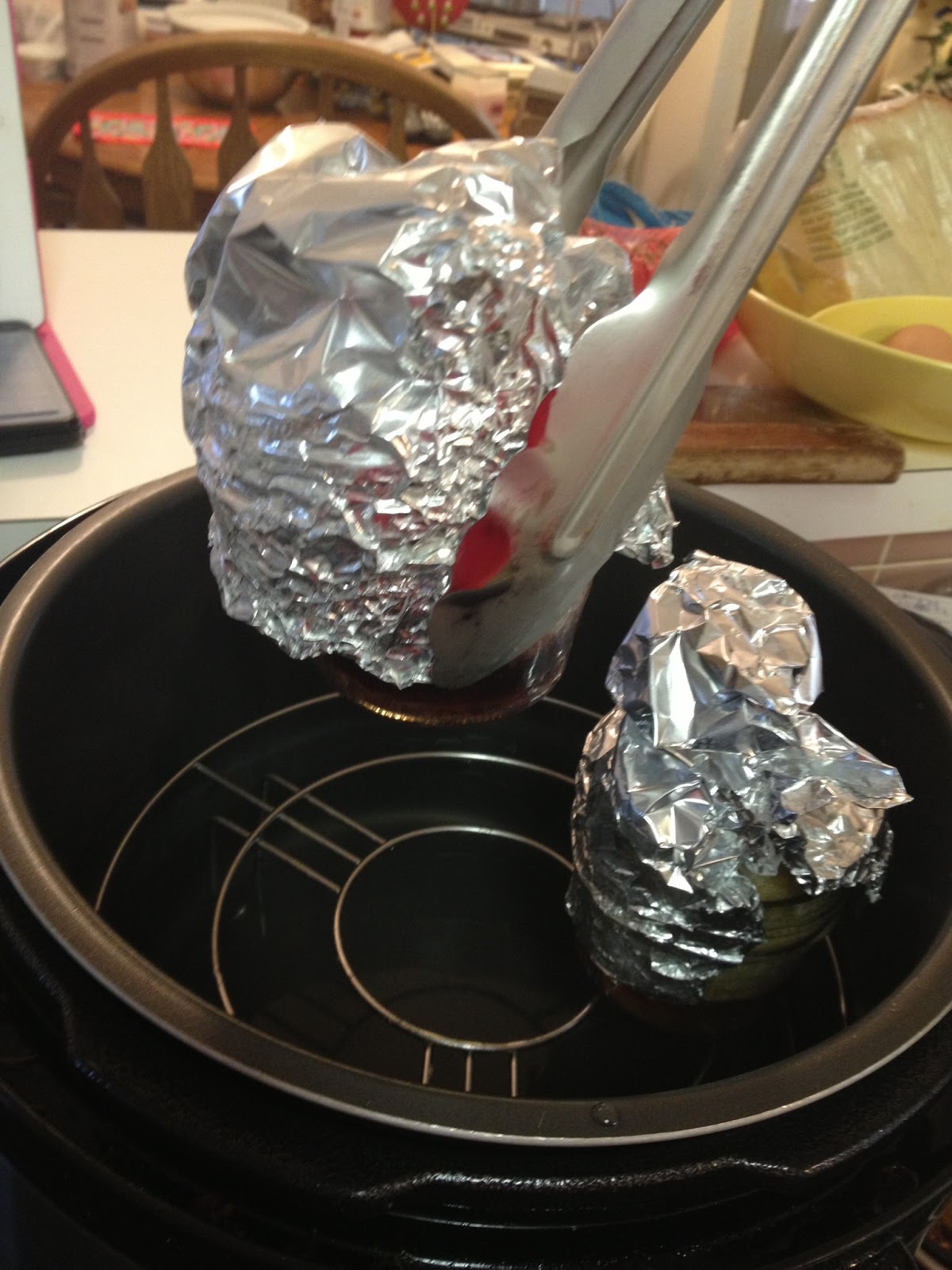 Tracy Cooks in Austin Pressure cooker steamed pudding