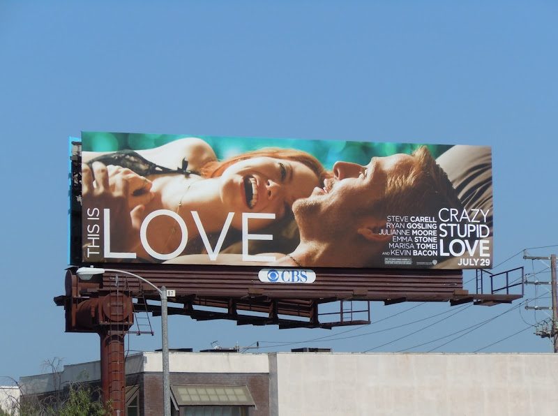 Crazy Stupid Love film billboard