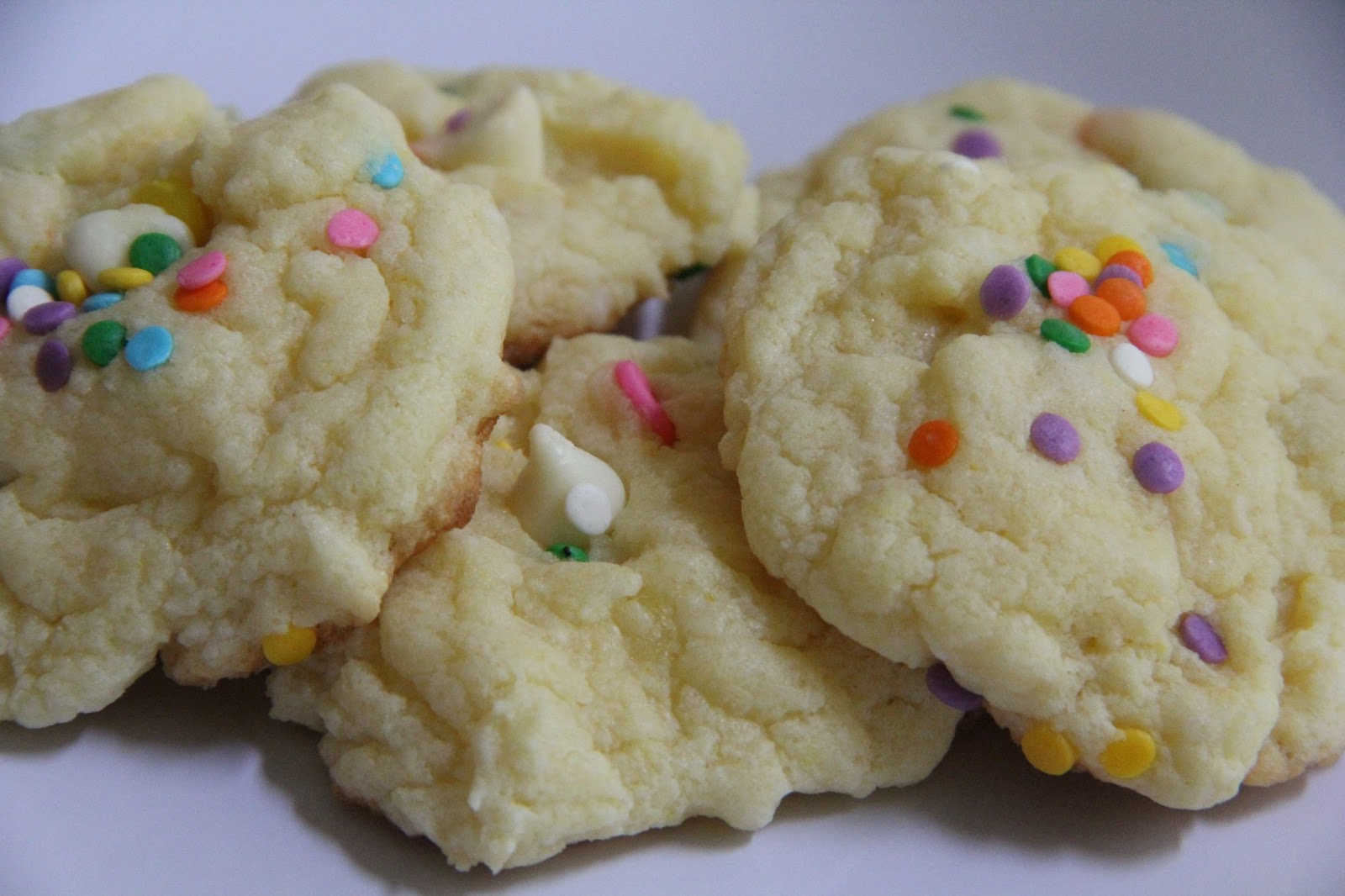 Sprinkle Cake Cookies Recipe Mix and Match Mama