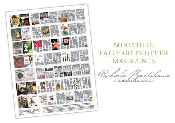 Fairy Magazine PDF & Tute - Nichola Battilana