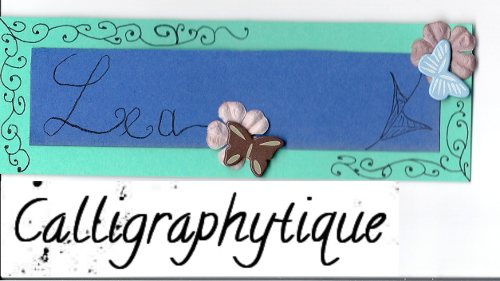 Calligraphytique Aout 2011