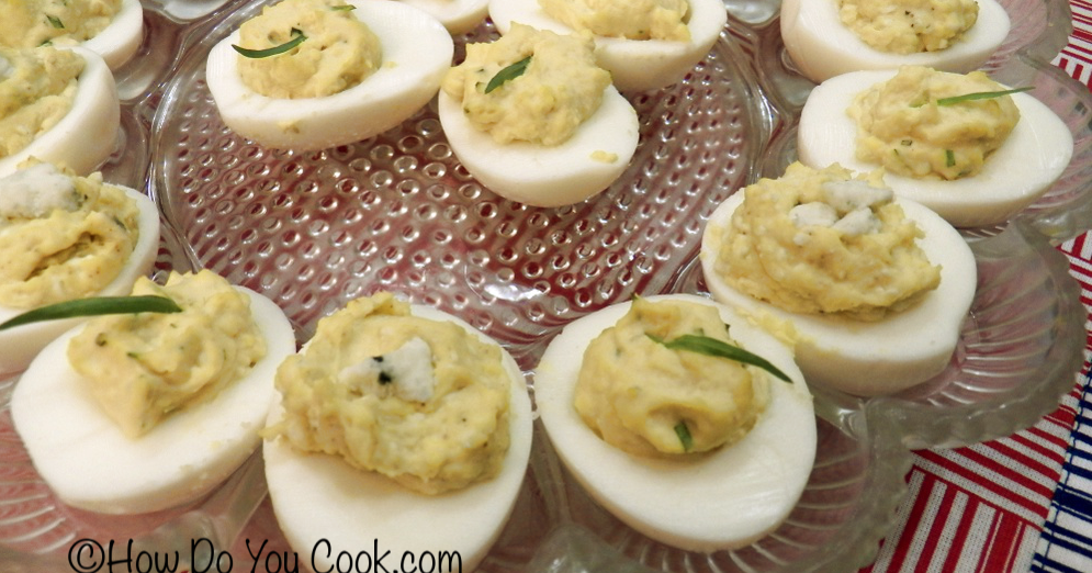 How Do You Tarragon Deviled Eggs