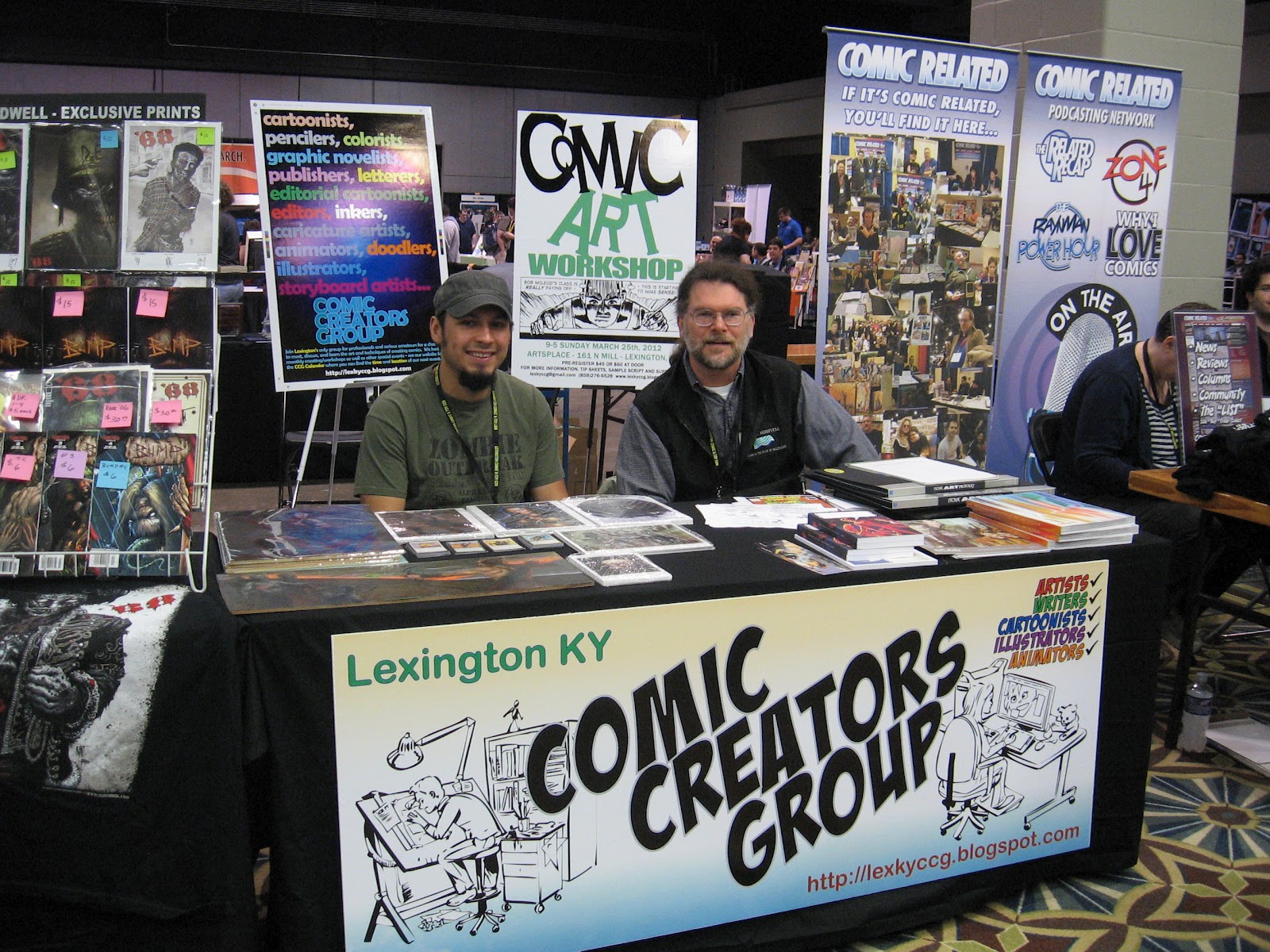lexington ky comic creators group 5 7 12 rundown of march events