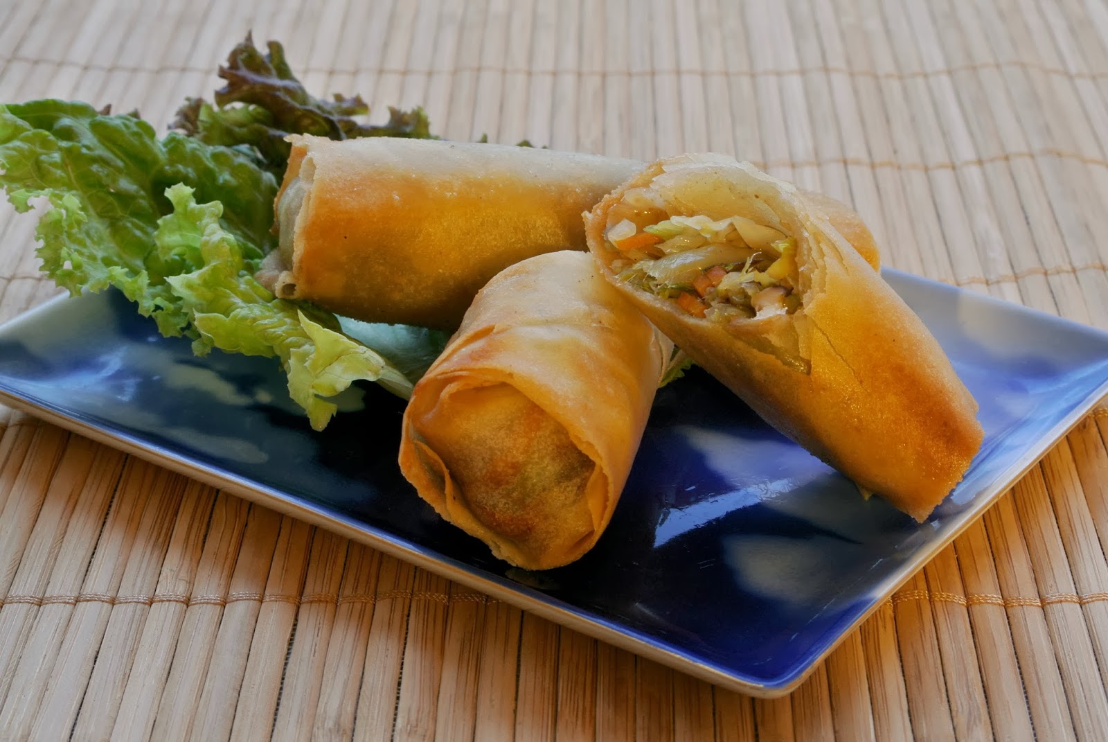 Berkshire Vegan deepfried spring rolls