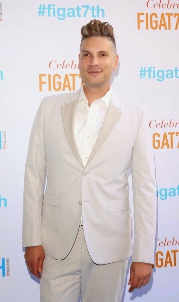Cameron Silver Calvin Klein Collection white tuxedo Grand Re-Opening Of FIGat7th on June 19 2014 in Los Angeles California.jpg