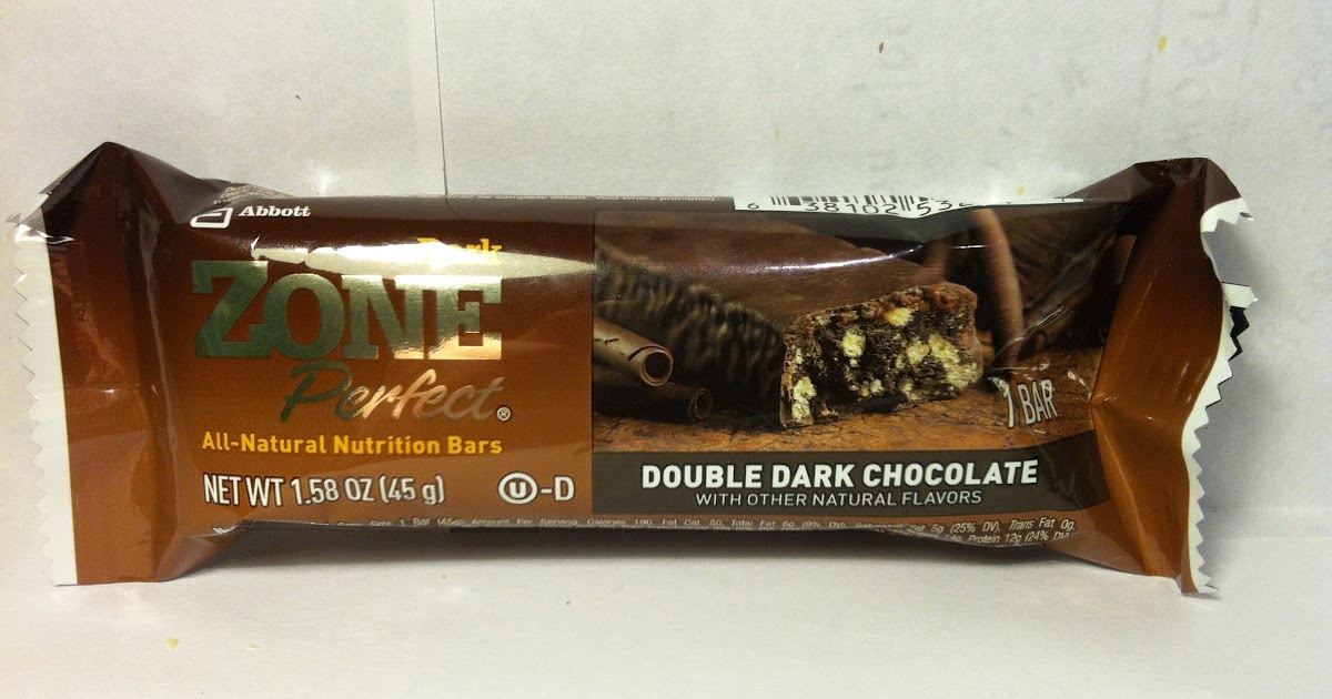 Crazy Food Dude Review Zone Perfect Dark Double Dark Chocolate