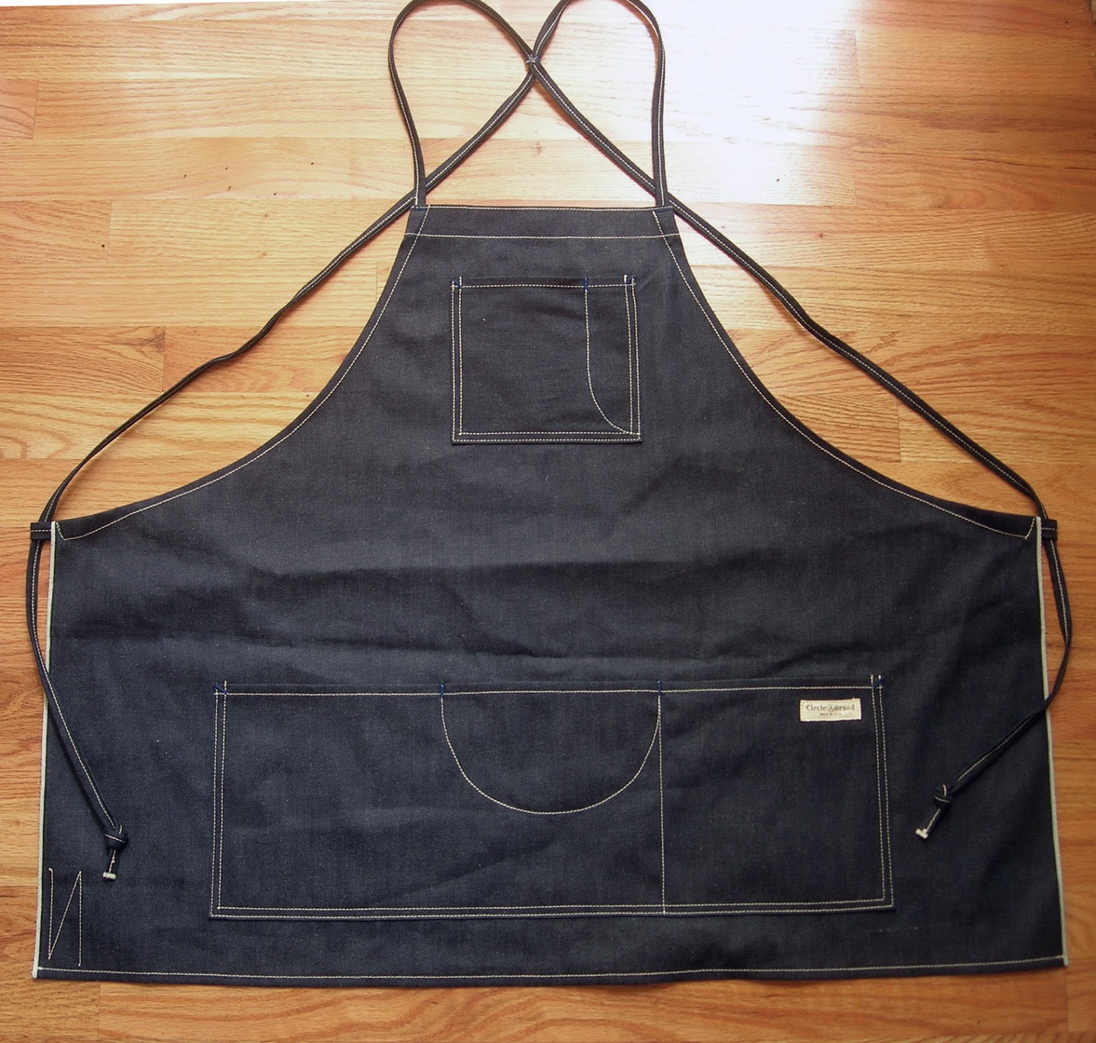Russell's Shirts Carpenter Apron, Selvedge Denim, v. 5