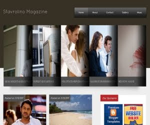 Stavrolino Magazine Blogger Template