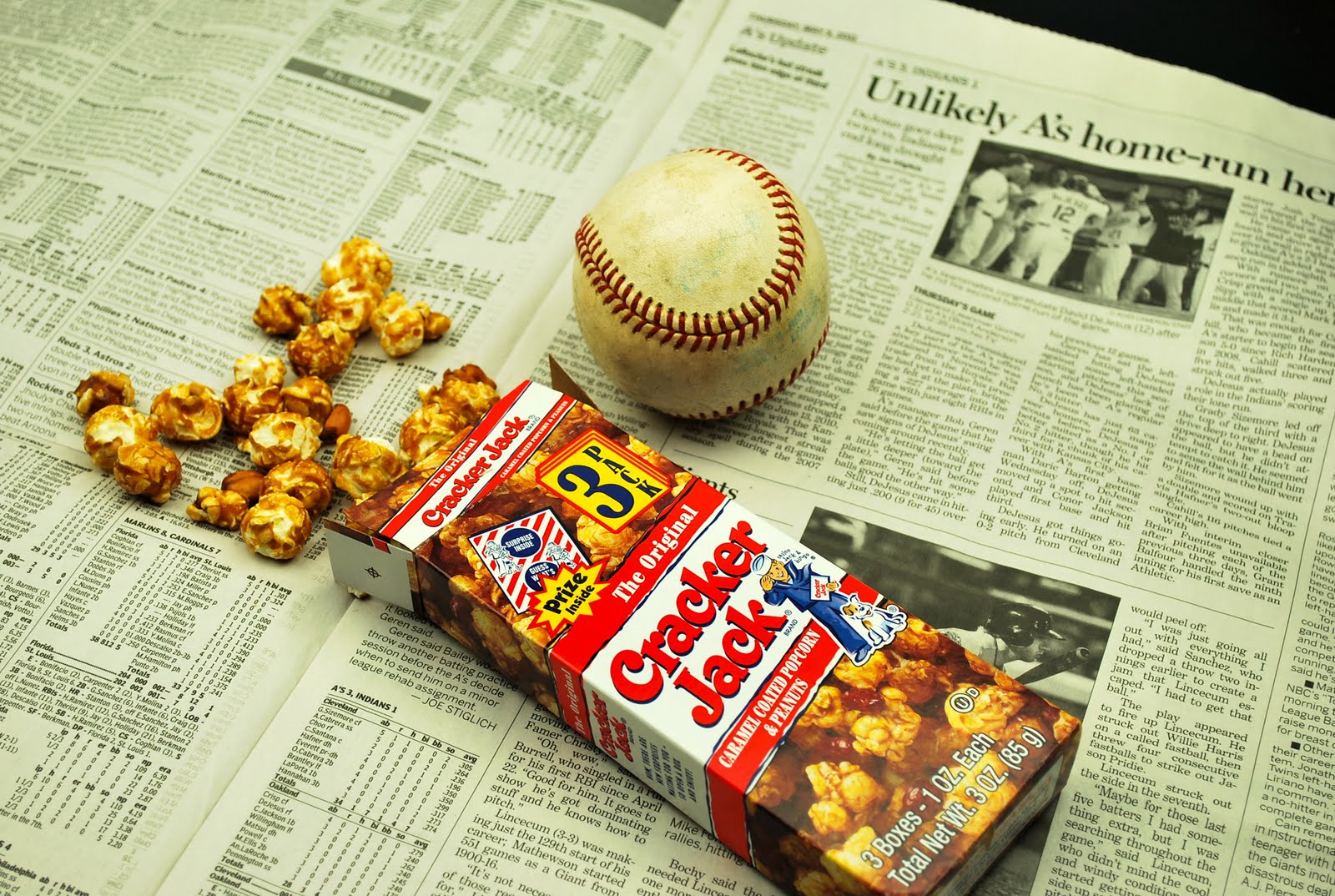 Tasty Trials Buy me some peanuts and Cracker Jacks…