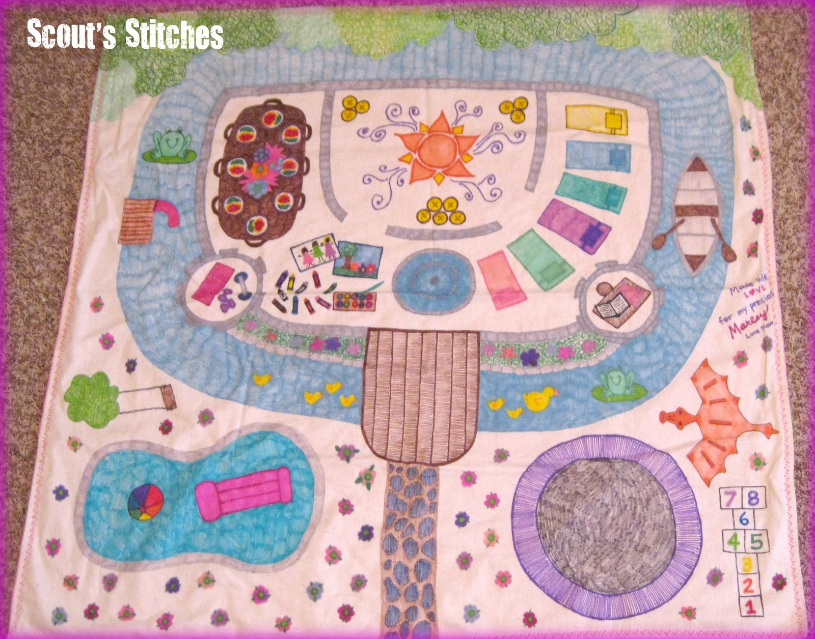 princess play mat