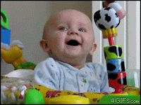 Baby Laughing Shocked