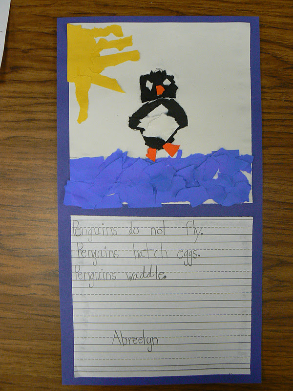 Mrs. T's First Grade Class: Penguin Art