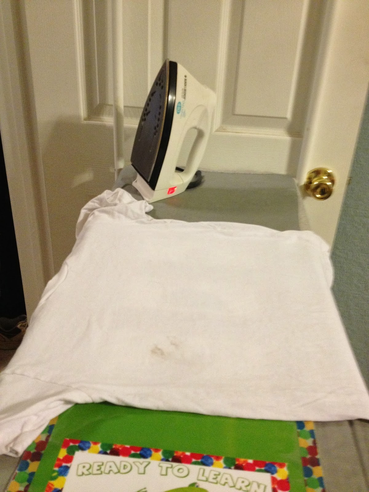 Ironing Out the Lamination Organized Classroom