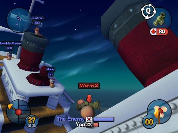لعبة الديدان Worms 3D لعبة الديدان Worms 3D