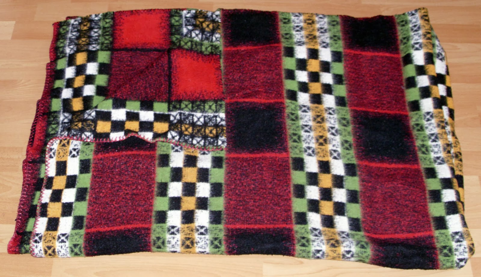 Vintage Retro Blankets Museum Blankets from the '50s, '60s and '70s