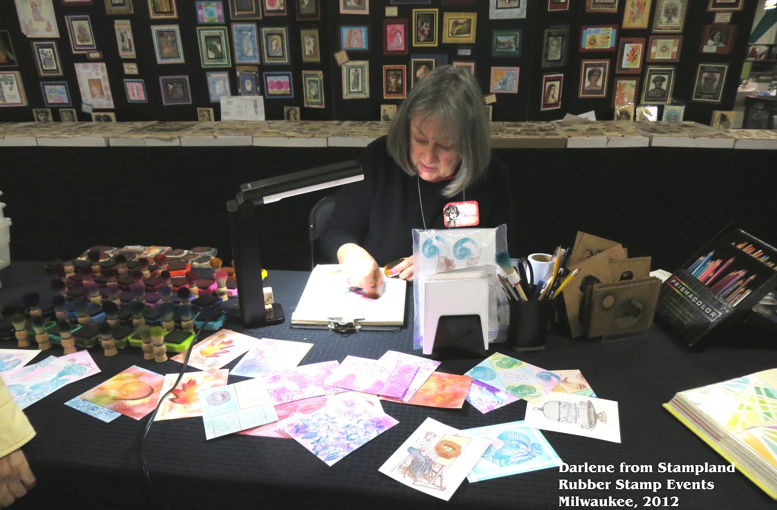 Vicky's Corner rubber stamp Blog Rubber Stamp Events Convention in