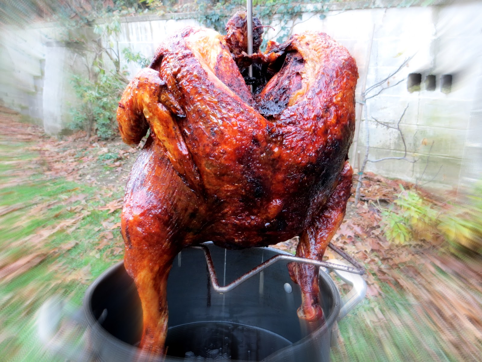 NYC Corners Happy Thanksgiving, DeepFried Turkey