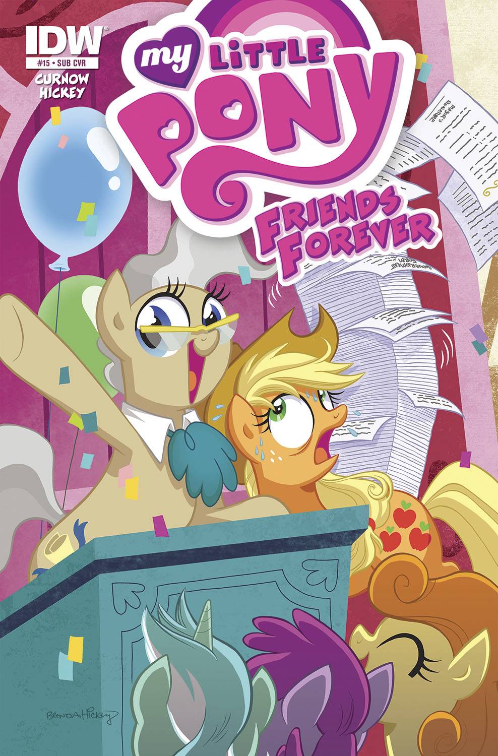 Friends Forever 15 Comic Announced MLP Merch