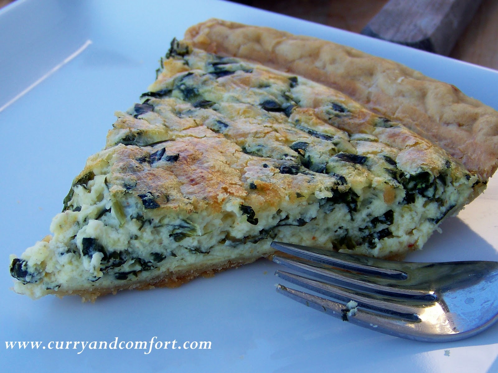 Kitchen Simmer Quiche Lorraine with Spinach