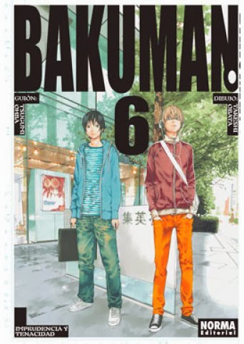 Bakuman 6,Tsugumi Ōba, Takeshi Obata,Norma Editorial tienda de comics en México distrito federal, venta de comics en México df
