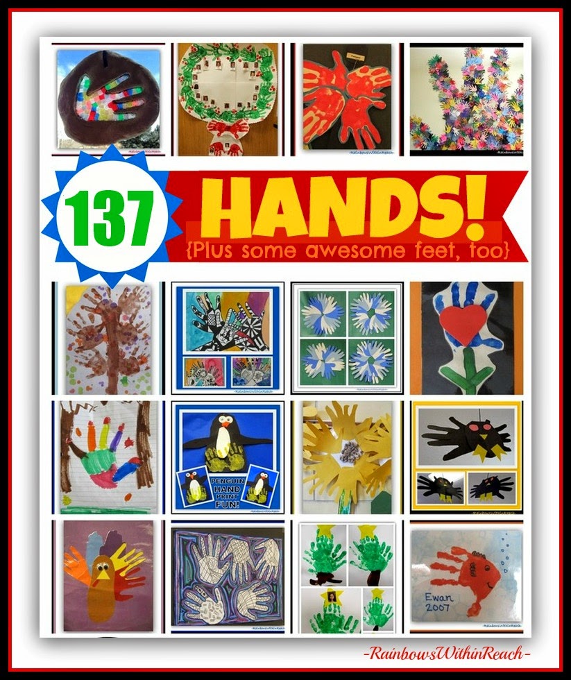 137 Hand Print Projects UPdated RoundUP at RainbowsWithinReach 137 Hand Print Projects UPdated RoundUP at RainbowsWithinReach