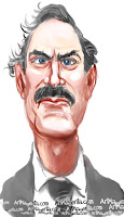 John Cleese is a caricature by Artmagenta