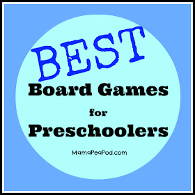 Best Board Games for Preschoolers