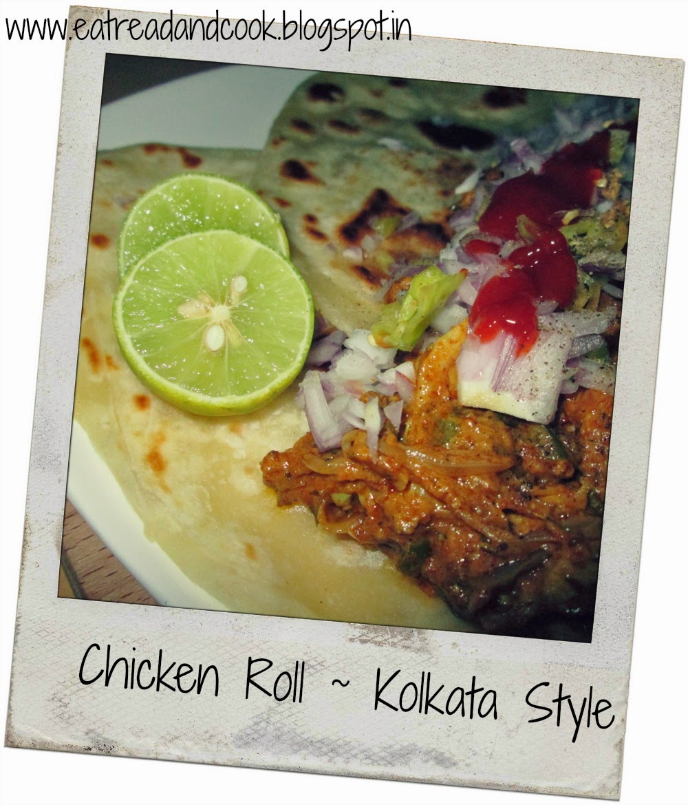 Kolkata style chicken roll recipe how to cook Kolkata style chicken roll