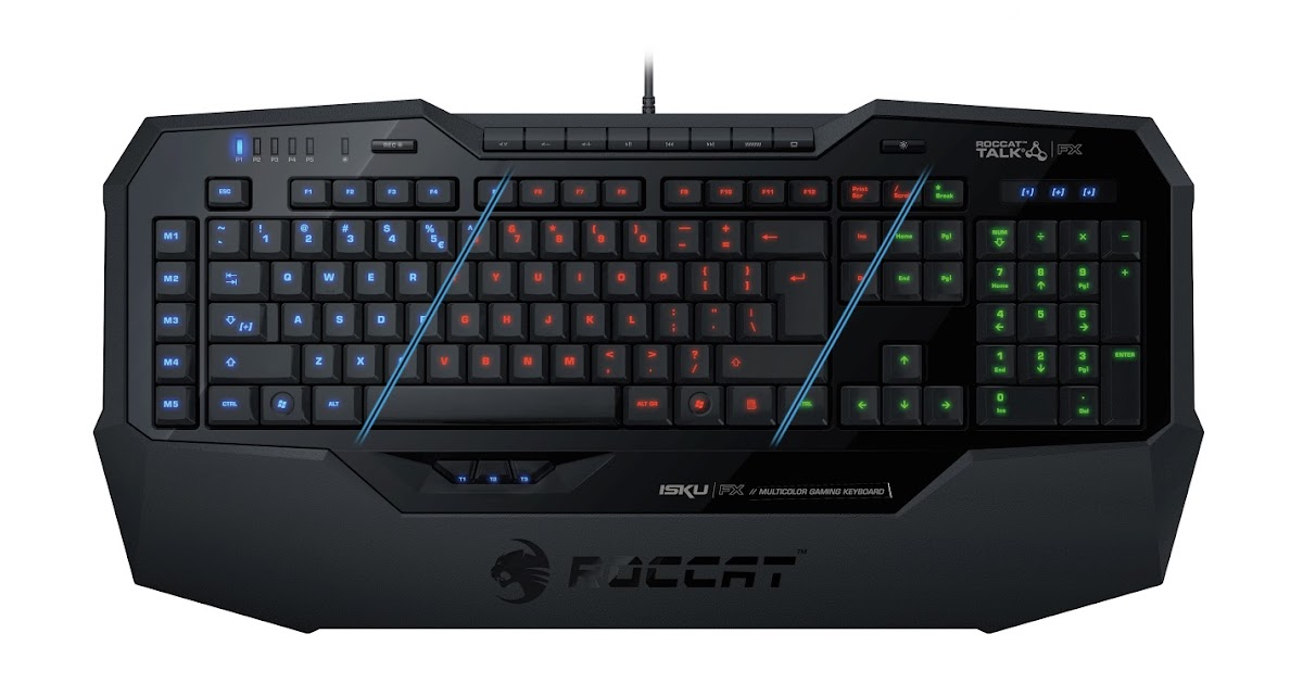ROCCAT ISKU MULTICOLOR GAMING KEYBOARD AR LAYOUT RGB Performa PC