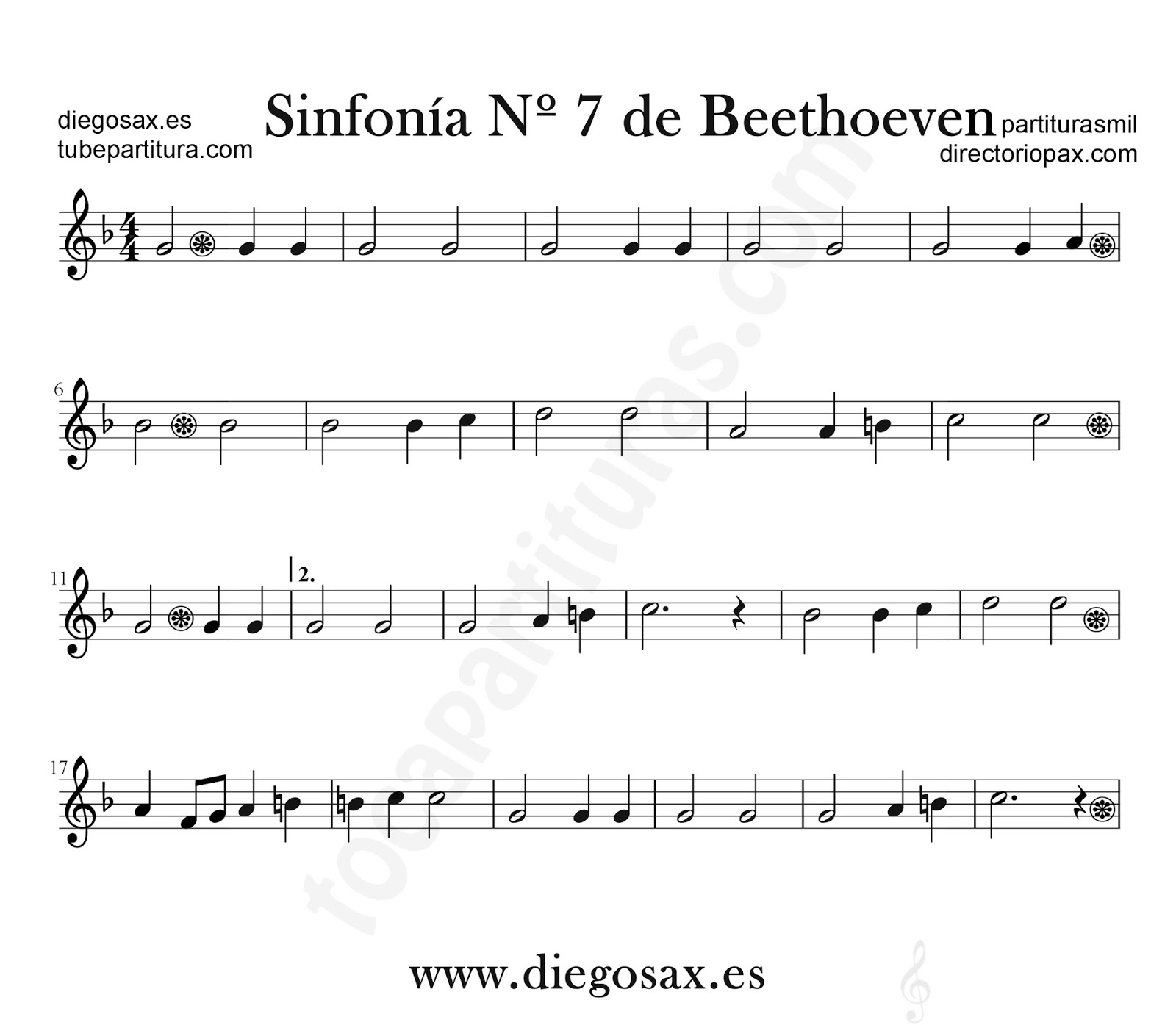Partituras Populares Infantiles Y Tradicionales Para Principiantes Sinfonia NÂº 7 De Beethoven Partitura Para Flauta Violin Saxofon Alto Trompeta Clarinete Soprano Sax Tenor Oboe Corno Ingles Baritono Trompa Fliscorno En Clave De Bueno no tan faciles poque se tornan aburridas (me refiero es que no quiero ni cumpleanos, ni tampoco estrellita donde estas.ni tan infantiles.), si pueden me dicen donde las consigo gratis y sin tener que descargarlas. partituras populares infantiles y tradicionales para principiantes blogger