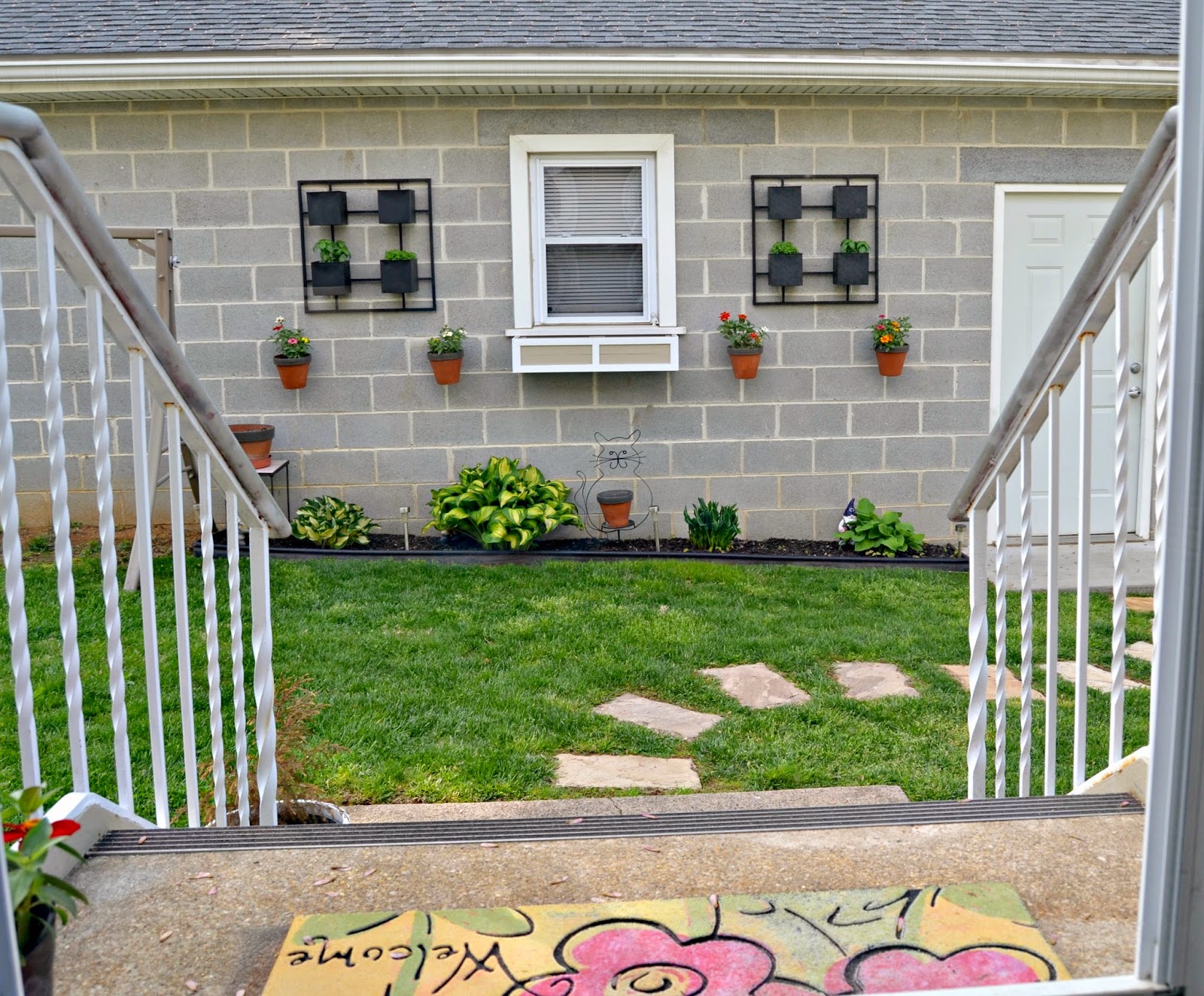 the cape on the corner Go Big or Go Home garage wall