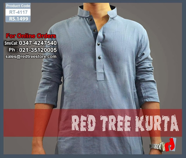 New Kurta Collection 2013-14 For Men By Red Tree New Kurta Collection 2013-14 For Men By Red Tree